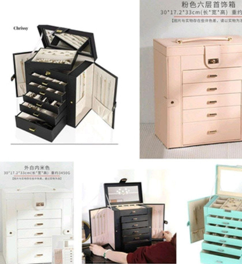 Premium Jewellery Box with Mirror