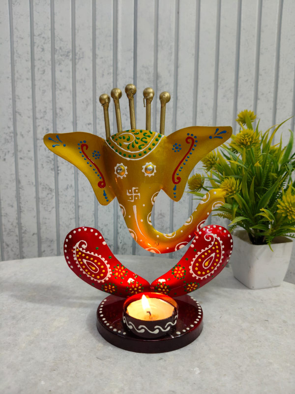 Iron Mini Goda Ganesha Tlight