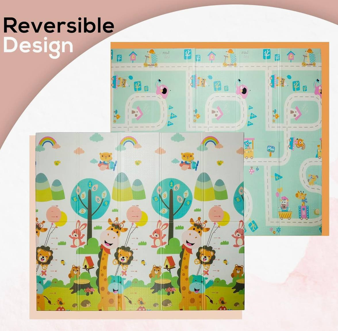 REVERSIBLE DESIGN MAT