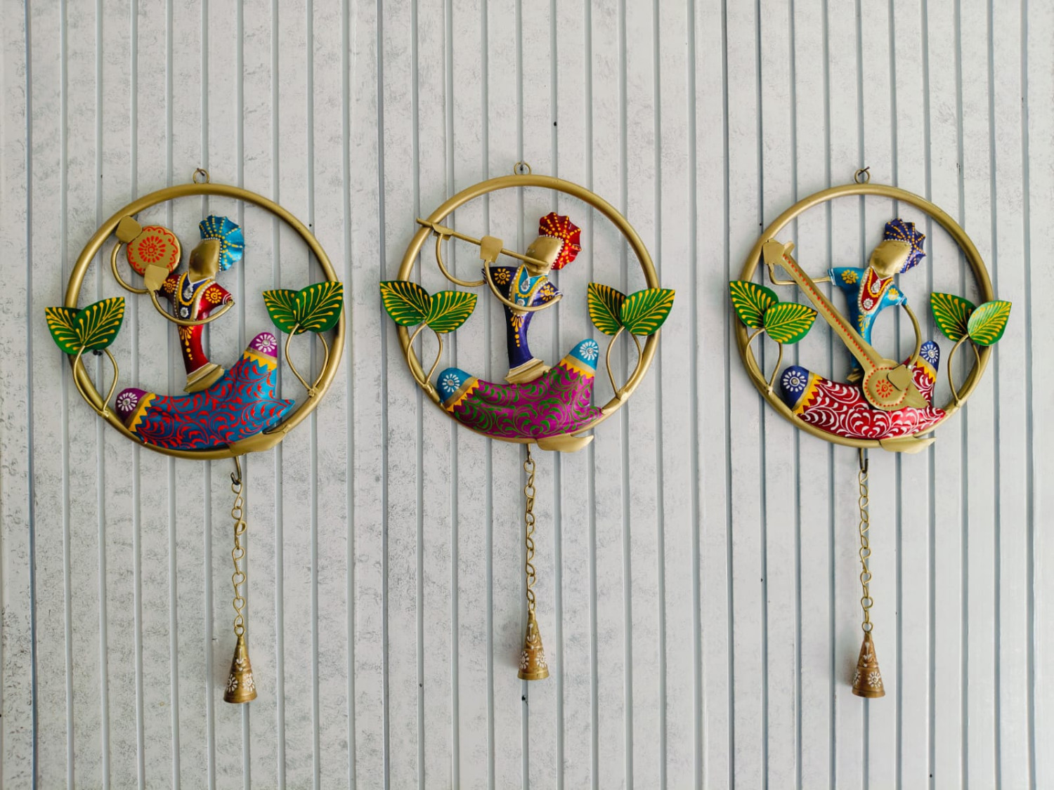 Iron Langa in Patta Ring Set of 3